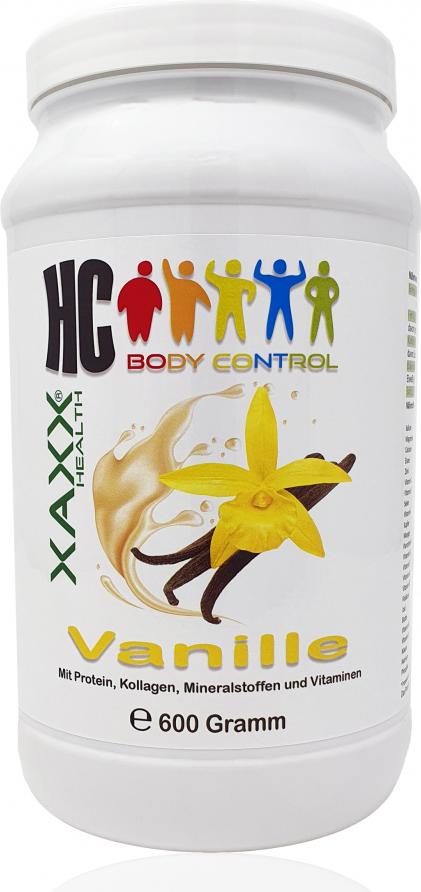 XAXX HC BODY CONTROL SHAKE VANILLE 600g = 20 Mahlzeiten