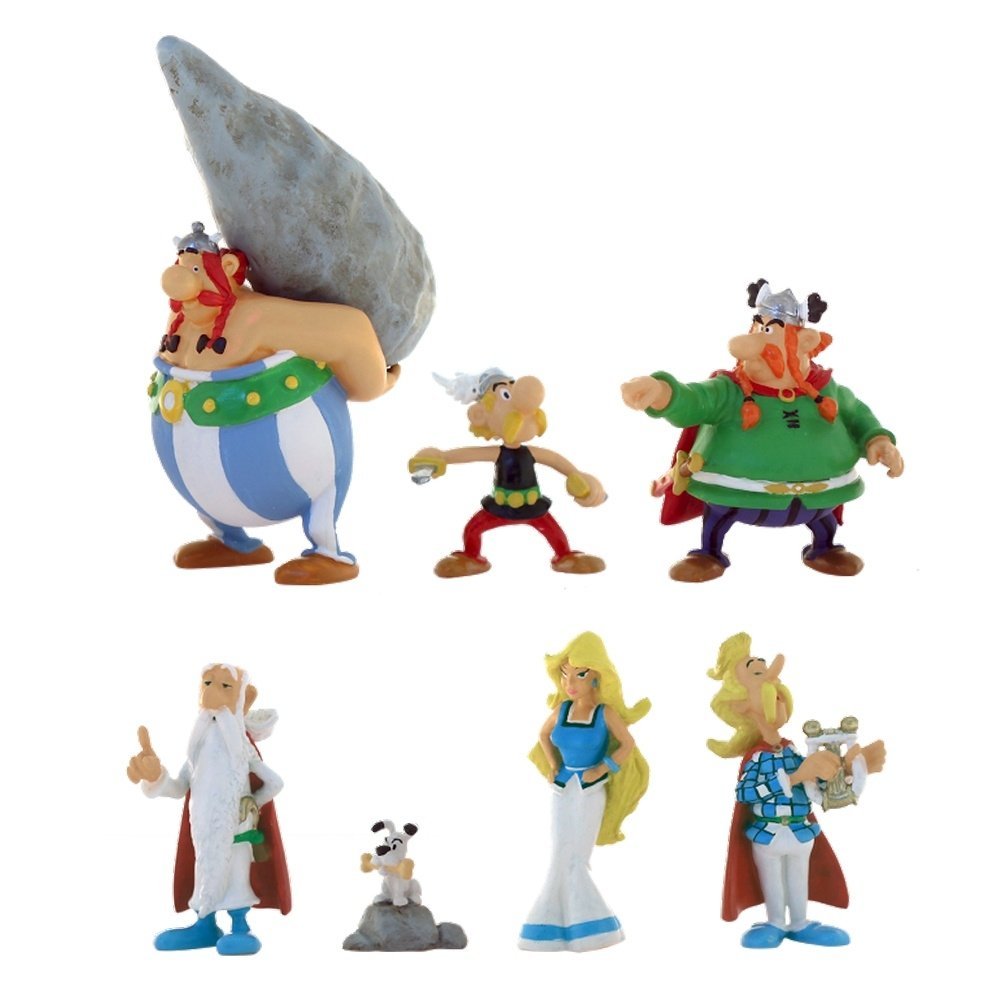 Figürchen Asterix & Obelix 1997 Plastoy 60517 Roter Bart Chef Der Piraten 6 CM 