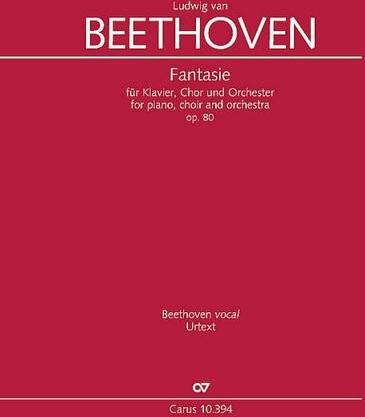 Carus-Verlag Gmbh & Co.KG Chorfantasie op. 80, herausgegeben von Ulrich Leisinger