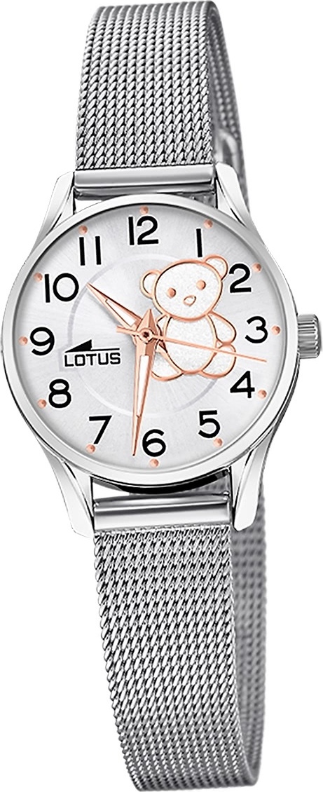 Lotus Edelstahl Jugend Kinder Uhr Armbanduhr silber Casual Junior D2UL18571/F
