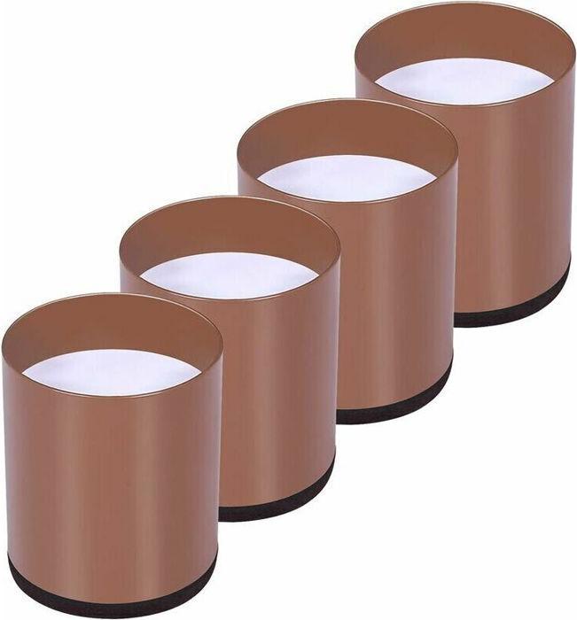 Götäzer Set mit 4 Bettbeinerhöhungen aus Kohlenstoffstahl, Möbelbeinerhöhungen, die die Höhe um 8 cm erhöhen, Tisch-, Stuhl- oder C-förmige Erhöhungen KAU-GR-FR-TH-20251124-19