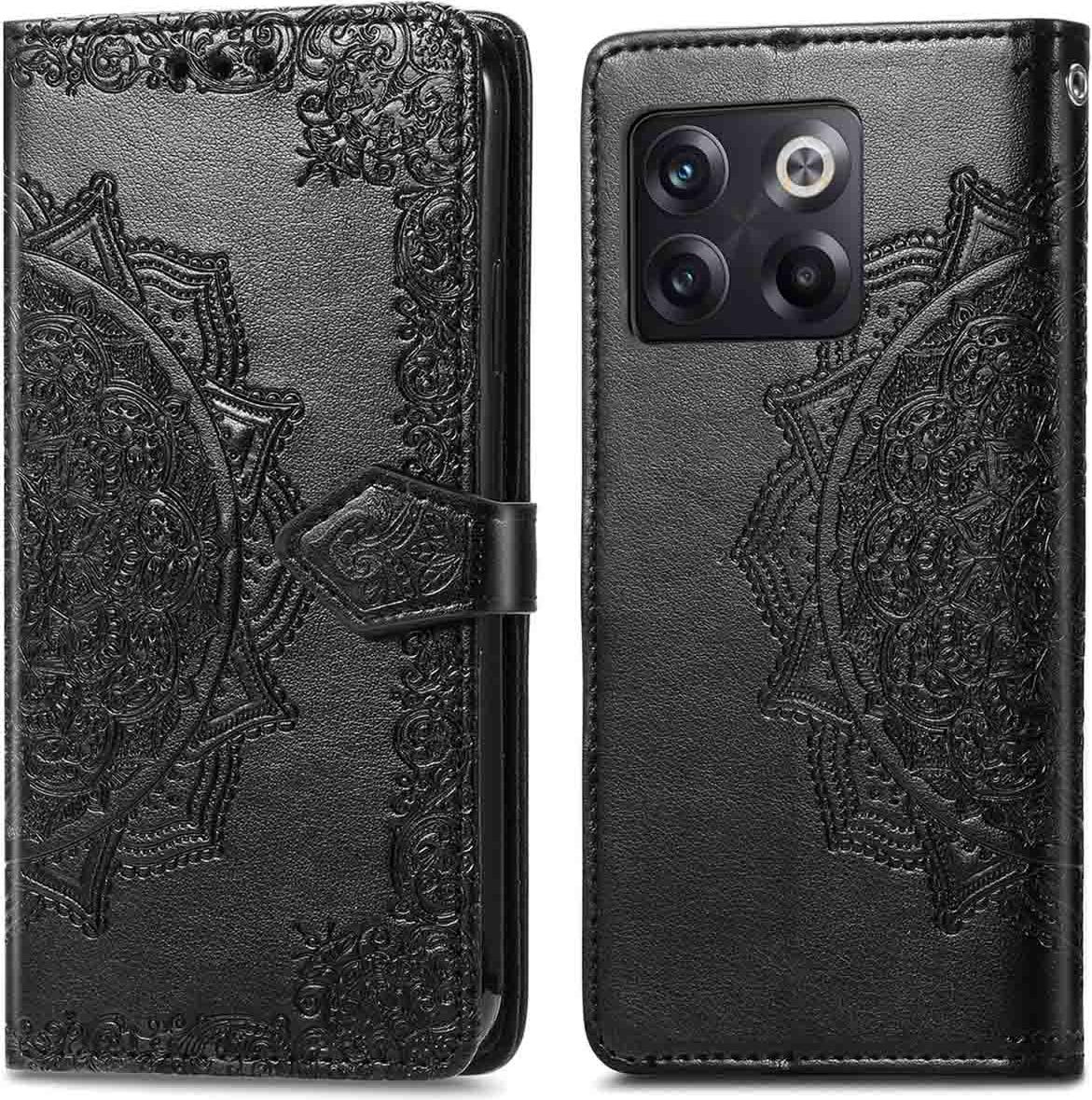 imoshion Mandala Bookcase pre OnePlus 10T - čierny