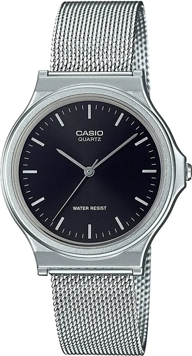 CASIO Uni analógové Quartz hodinky pre dospelých s náramkom z nehrdzavejúcej ocele