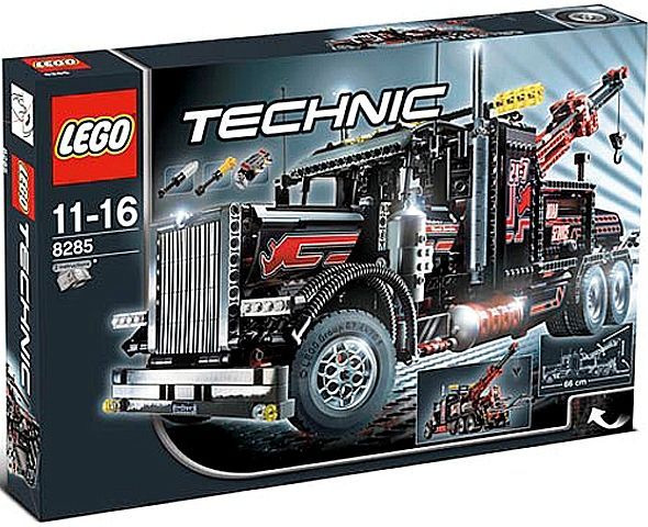 LEGO TECHNIC 8285 Großer Schwarzer Abschlepptruck