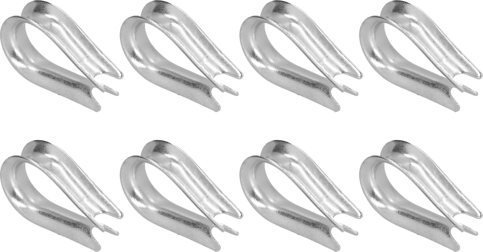 Cocosity Drahtseilkausche, Kabelkauschen, Takelage, Kabelkausche, Edelstahlkausche, Takelage, Segelkausche