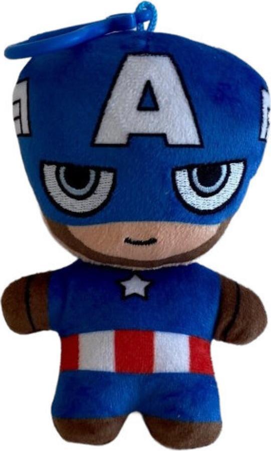 ARTESANIA CERDA Avengers Captain America 2D Plschfigur mit Aufhnger 13 cm