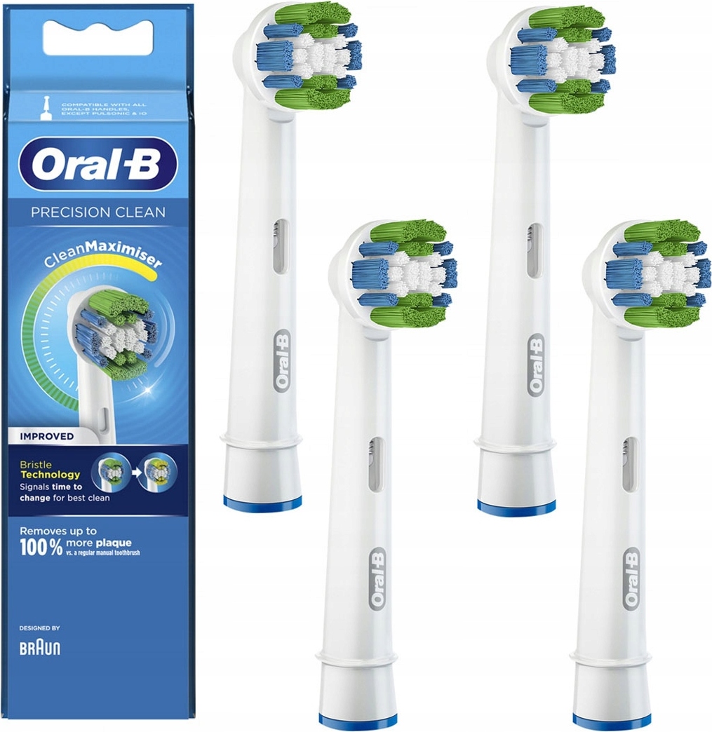 4× Aufsatz Oral-B Precision Clean EB20RB Clean Maximizer