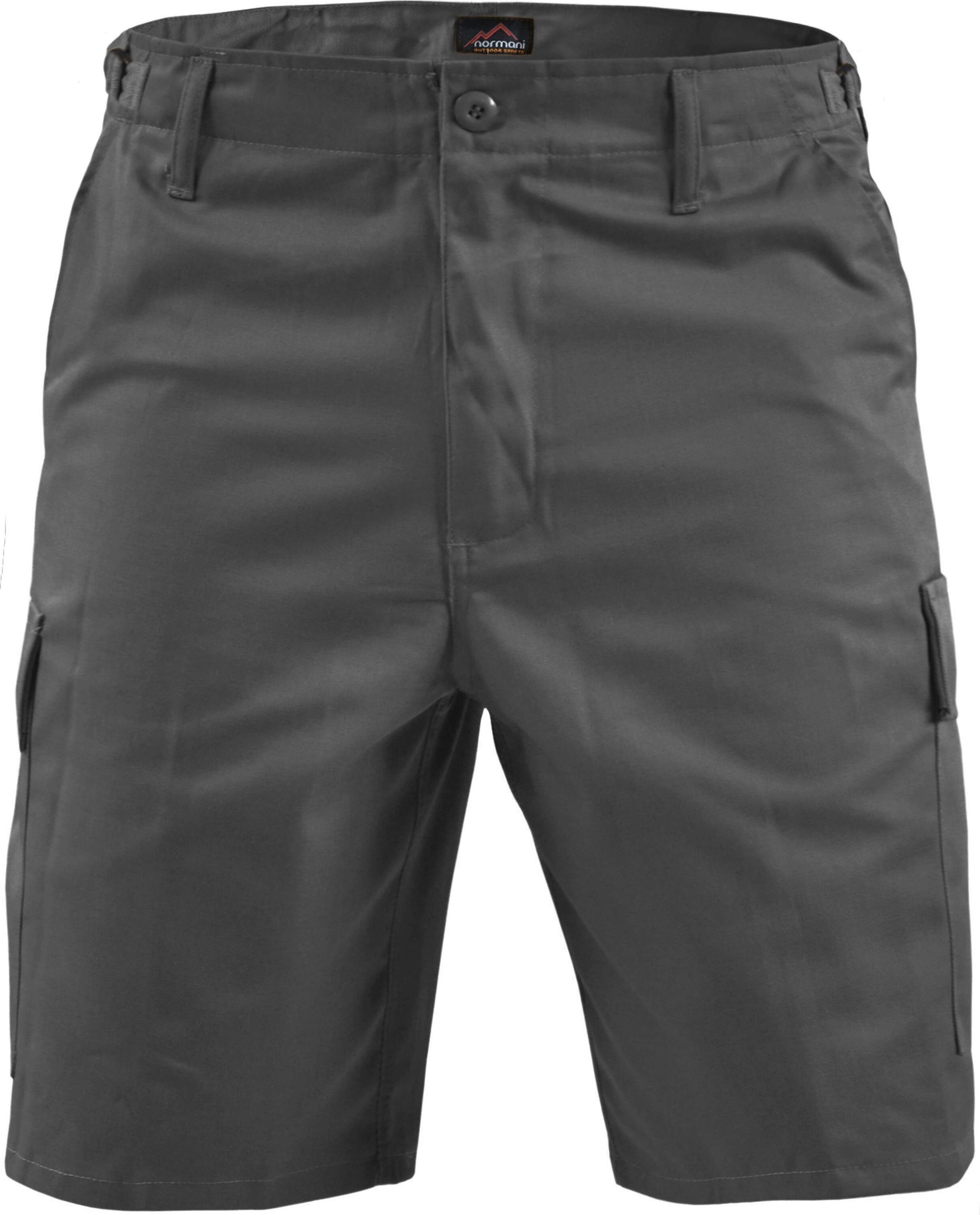normani Herren BDU Shorts, strapazierfähig, mit 6 Taschen und Taillenregulierung