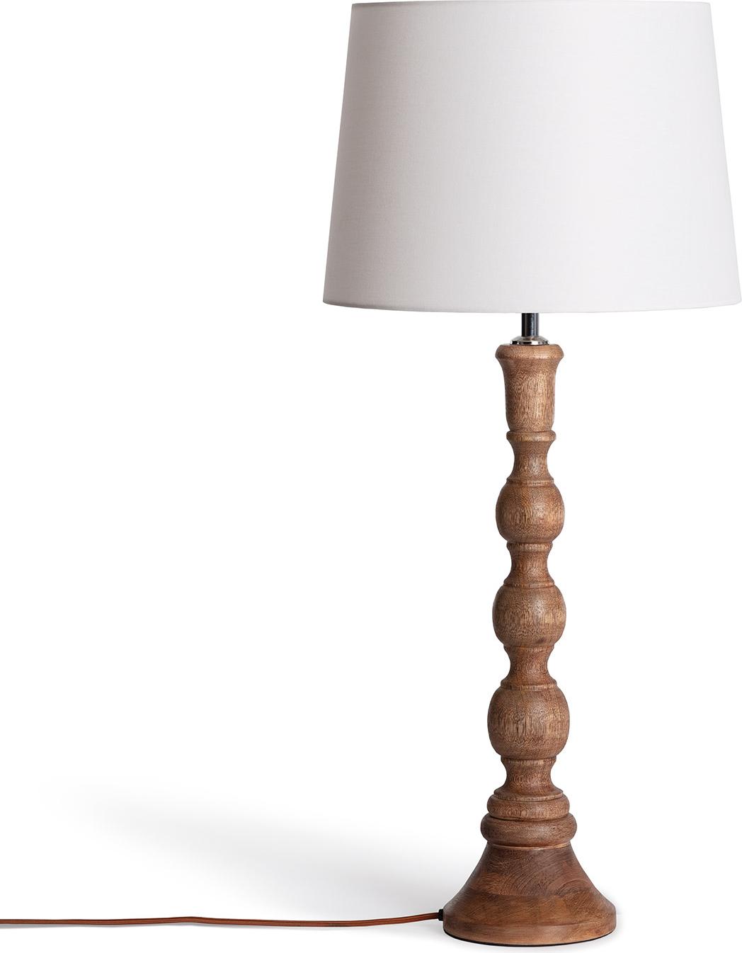 Tischlampe Holz Anand ILUZZIA Natürlich