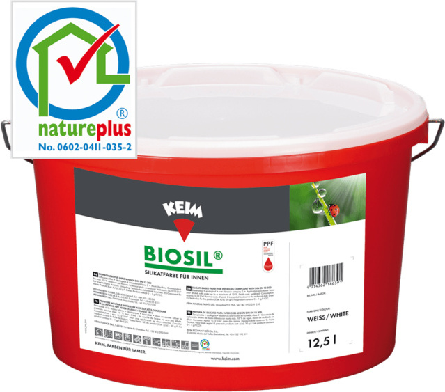 Keimfarben GmbH KEIM Biosil, Silikatfarbe für innen, weiß, 12,5 Liter 3100954
