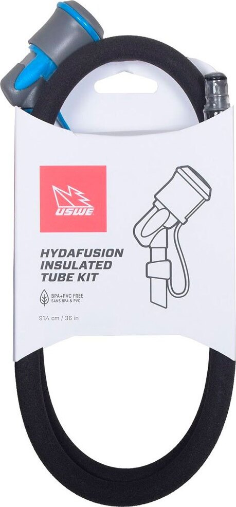 Uswe 101205 Hydration System Tube Trinkflasche Schwarz Schwarz One Size