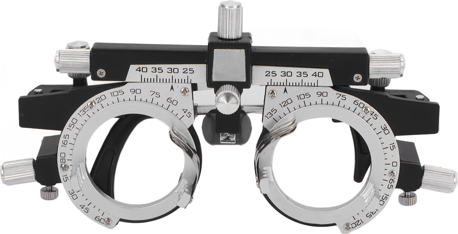 Gistuch Legierungs-Optometrierahmen, verstellbarer PD-leichter optischer Testrahmen für die Augenheilkundeschule