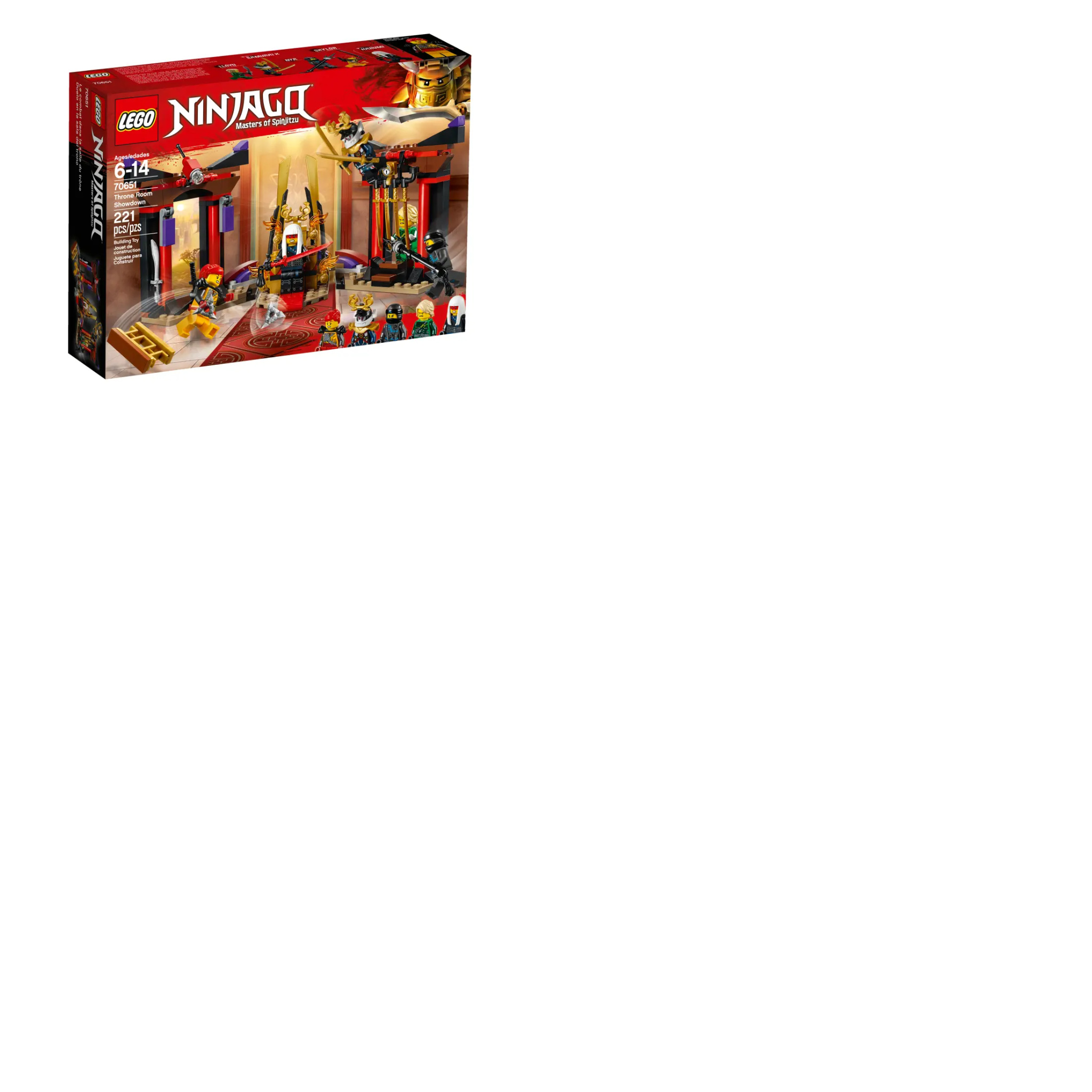 Lego® - Ninjago - Trónna Sála - 70651