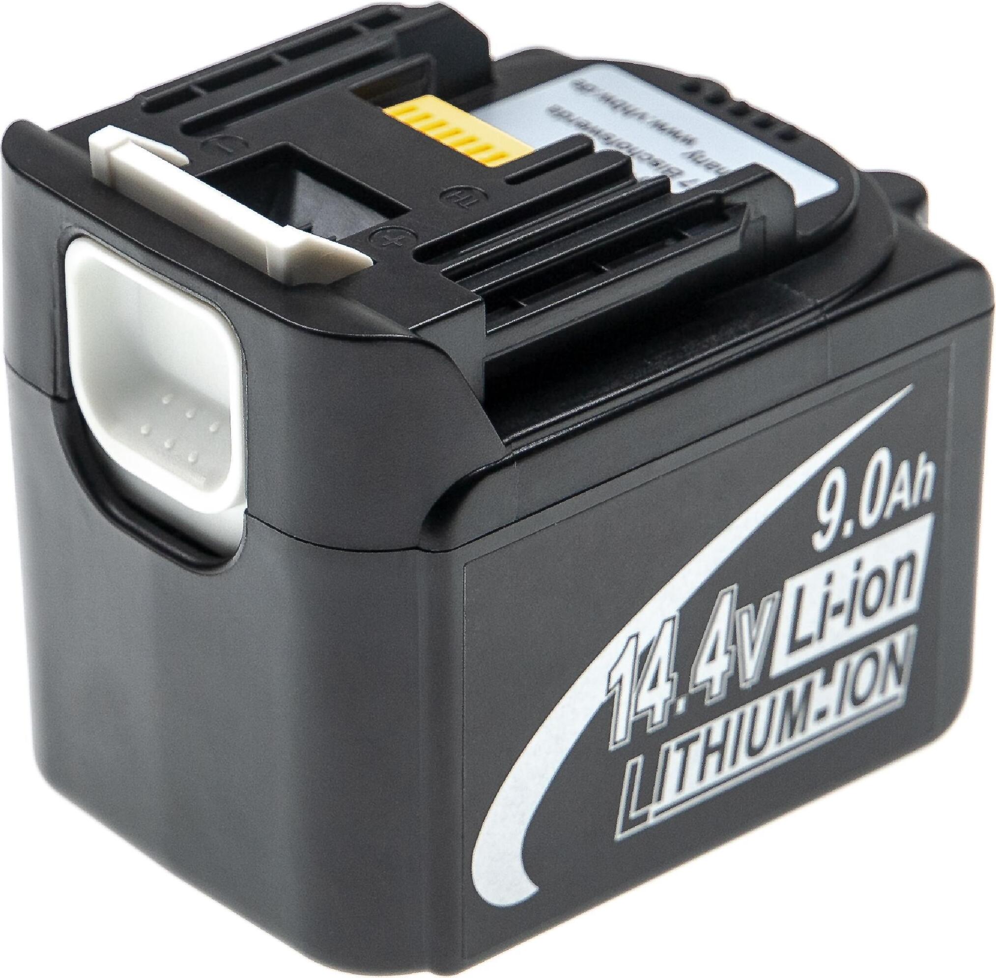 vhbw Akku kompatibel mit Makita BBO140, BCF050, BCL140, BCL140Z, BCL142, BDA340Z, BCL142Z, BDA340RFE, BDA340 Werkzeug (9000 mAh, Li-Ion, 14,4 V) 170519289