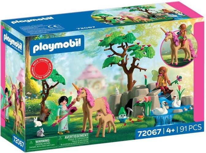 PLAYMOBIL Feen Tag, Feen, Promo Pack, 91 Teile, ab 4 Jahren, Feenwelt Spielset PL72067