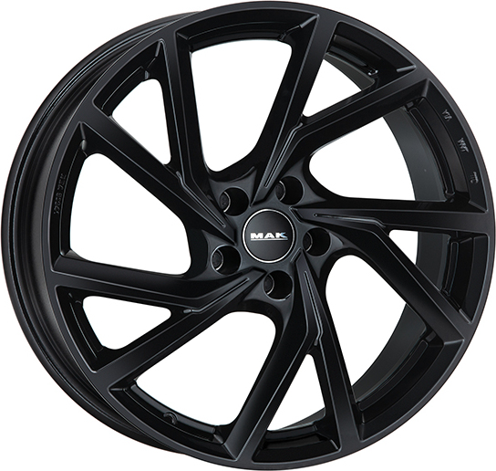 Alufelge Mak Kassel 8X19 5X100 Et 48 Gloss Black F8090KAGB48P4IX