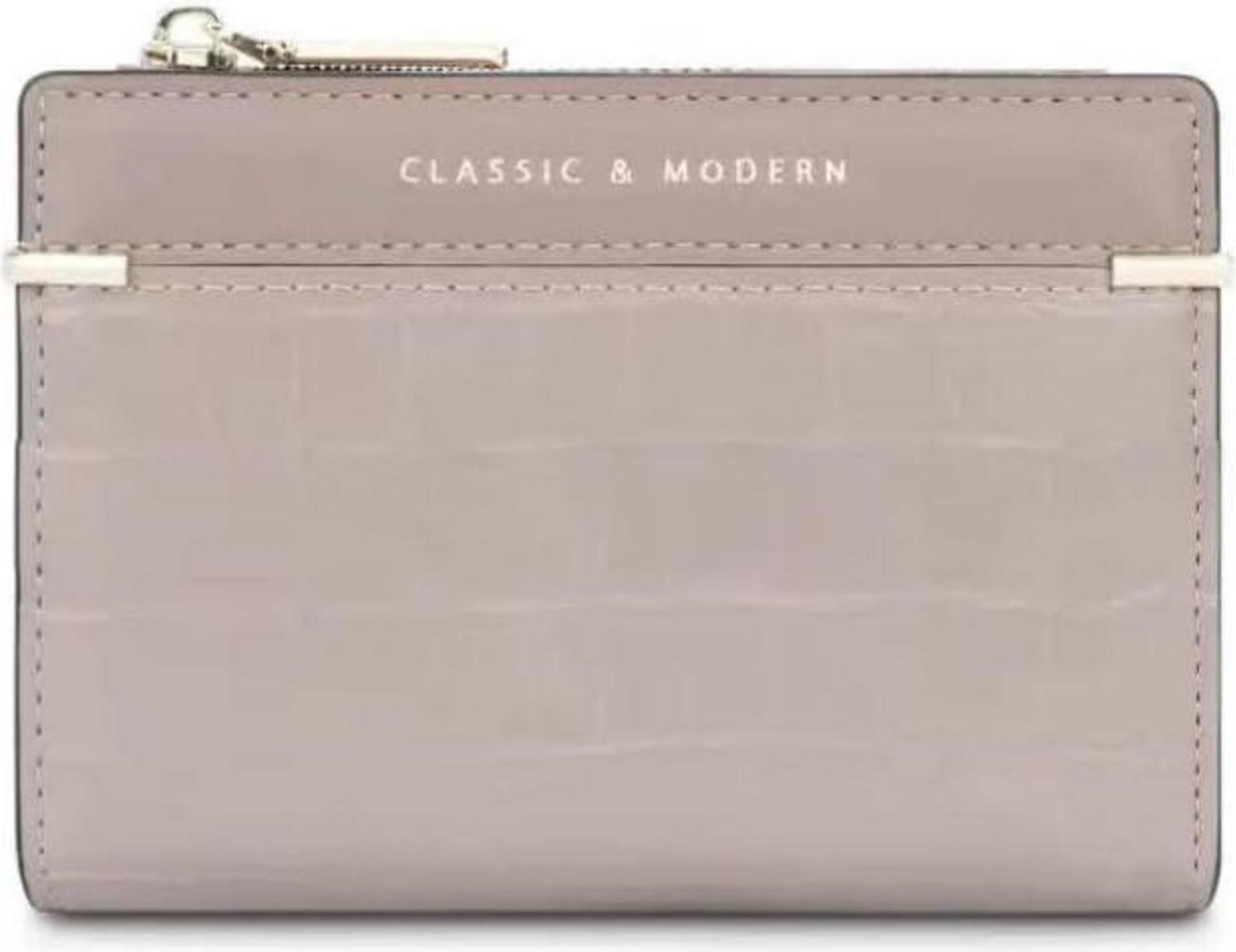 Sonstige Damen Geldbörse Portemonnaie aus Kunstleder in Bräunlich