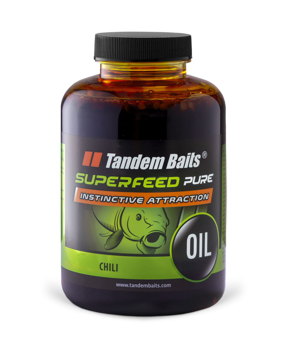 Tandem Baits SuperFeed Reines Chiliöl 500ml 26483