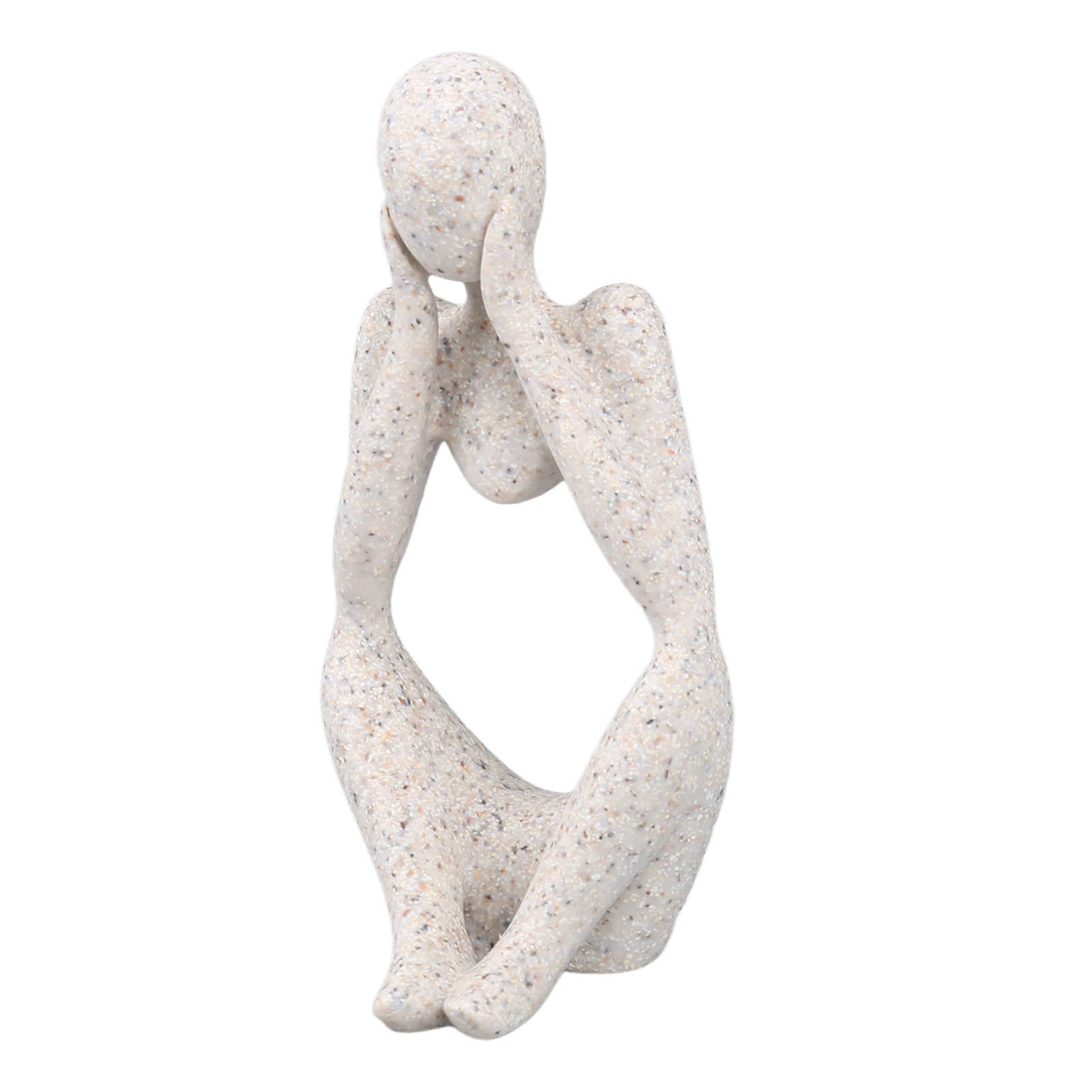 Cocosity Harz Denker Statue,Harz Denker Ornament,Denker Stil Dekoration,Sammelbare Denker Figur,Abstrakte Denker Figur,Harz Denker Figur Nicht verfügbar