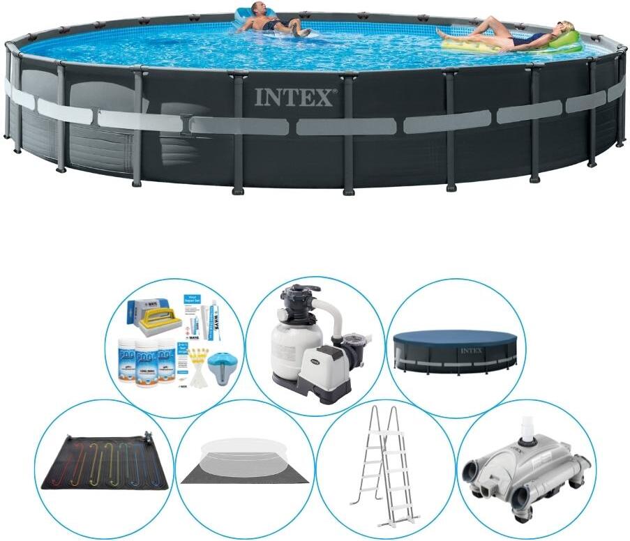 Bazén Intex Ultra XTR Frame Pool - 732x132 cm - výhodná sada