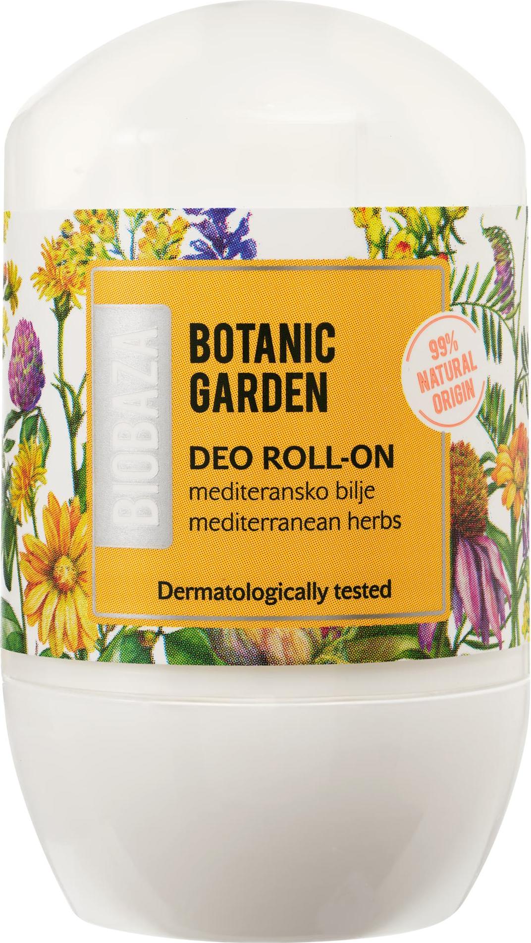 Biobaza Botanic Garden Natürlicher Deo Roll-on, 50 ml