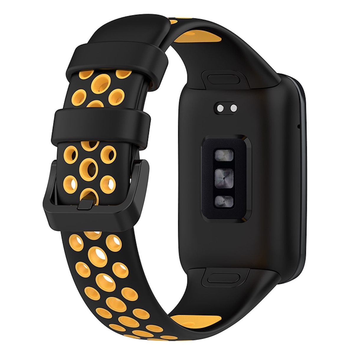 Pre Xiaomi Mi Band 7 Pro Silikónové športové hodinky remienok Náhradný remienok Smart Watch Smart Watch Black / Yellow