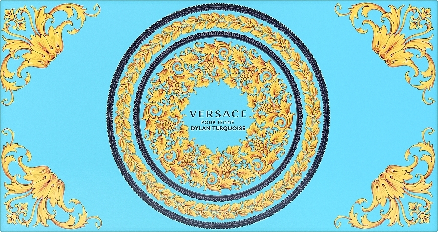 Versace Dylan Turquoise pour Femme Zestaw (edt 100 ml + b/lot 100 ml + sh/gel 100 ml + taška)