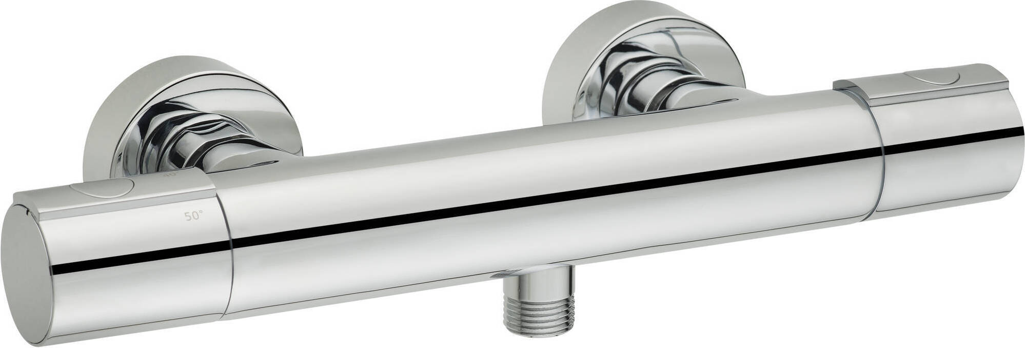 Saqu Dream Duscharmatur mit Thermostat Aufputz Duschthermostat mit 38 °C DSD