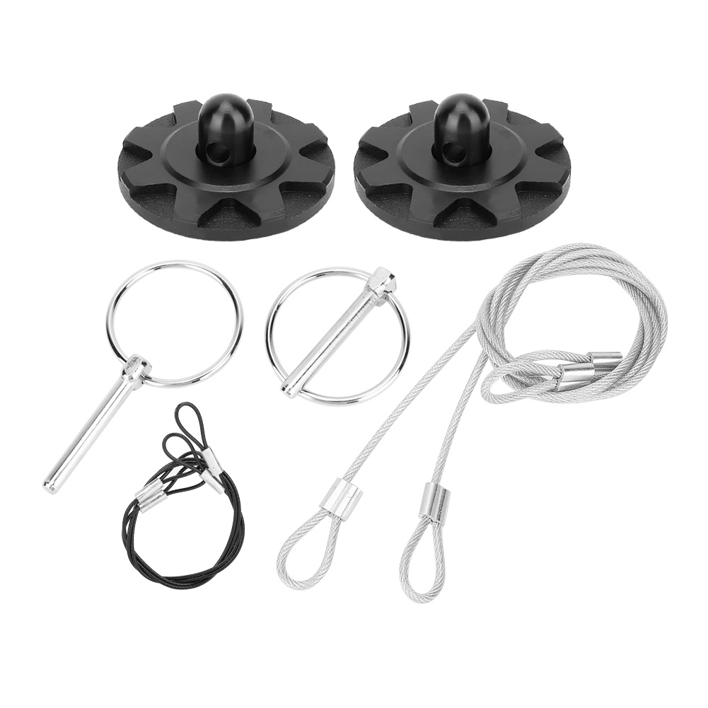 Cocosity Motorhaube Pin Lock, Motorhaube Pin Lock Kit, Motorhaube Pin Lock, Aluminium Motorhaube Pin Lock, Motorhaube Pin Lock Riegel, Racing Hood Pin Lock