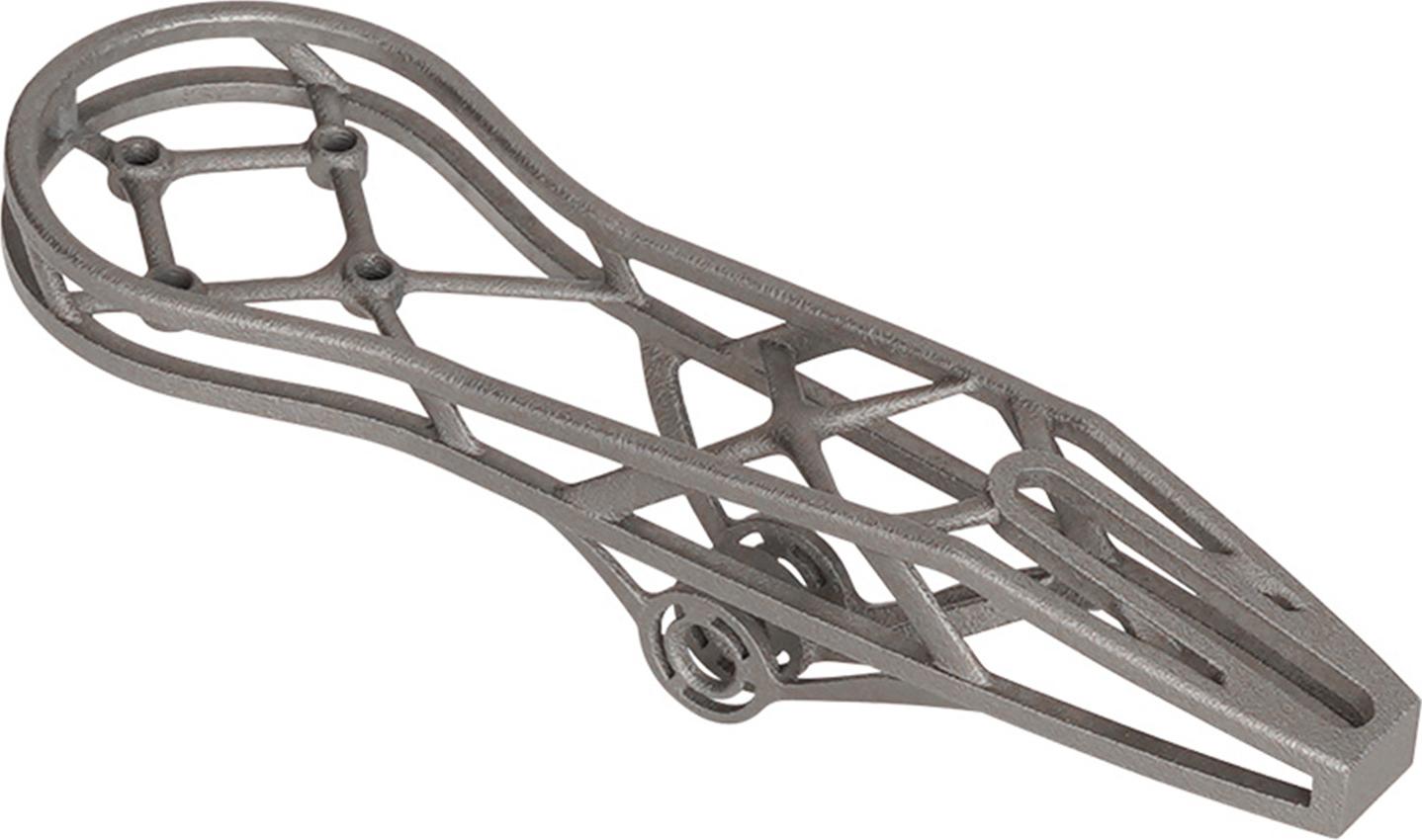 3D tlačený kovový integrovaný držiak na bicykel pre akčnú kameru a svetlo na bicykli