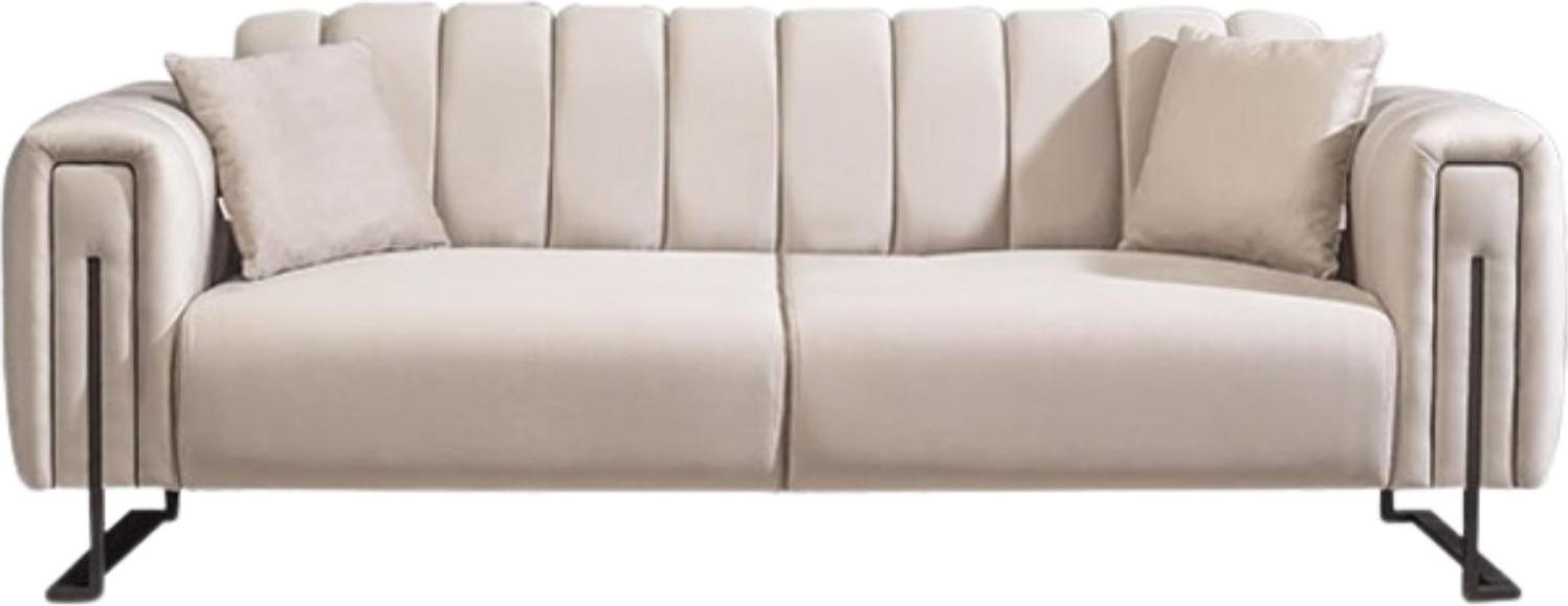 Villa Möbel Sofa Bianca, Sitzanzahl:3 Sitzer O206-51108-54124