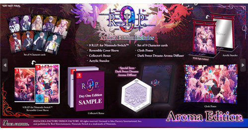 9 R.I.P hra pre Nintendo Switch Aroma Edition