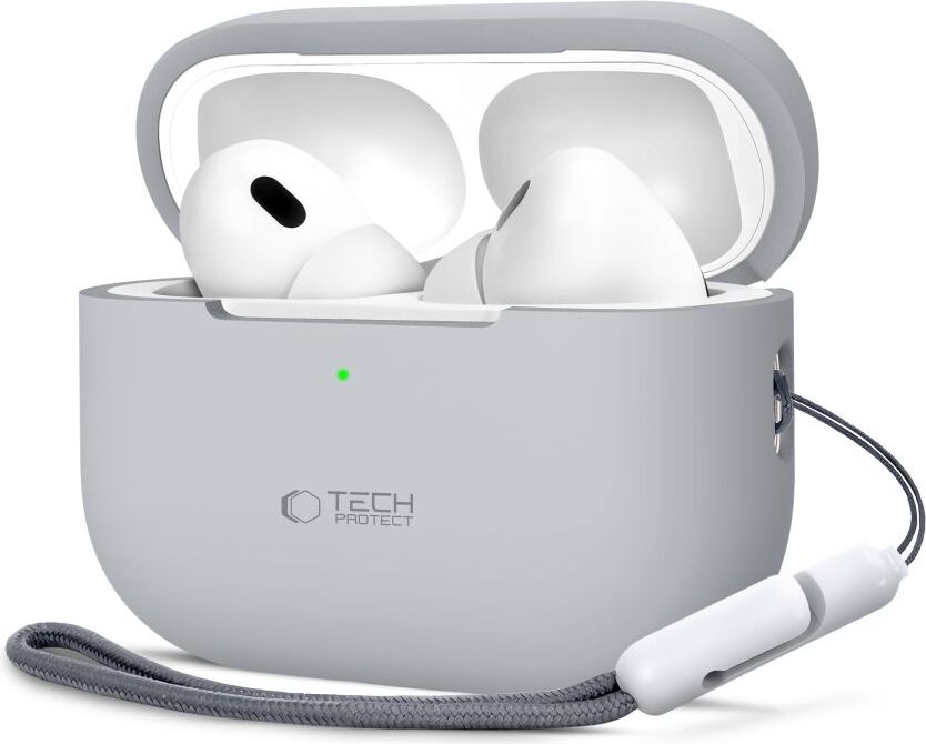 Tech-Protect Silikónové Apple Airpods Pro 1 / 2 Crayon Grey