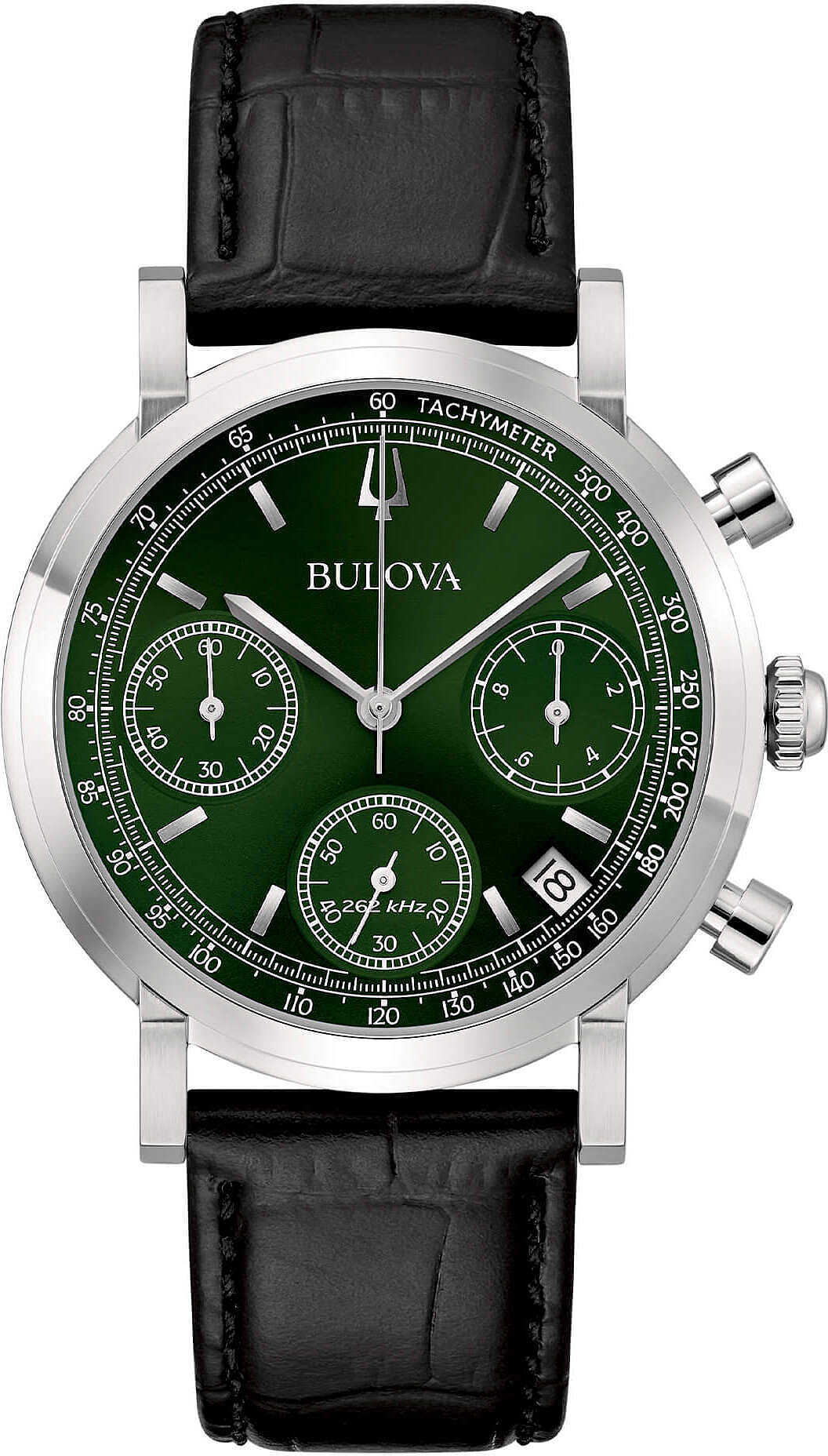 Chronograph Bulova Schwarz Kollektion Precisionist - mann