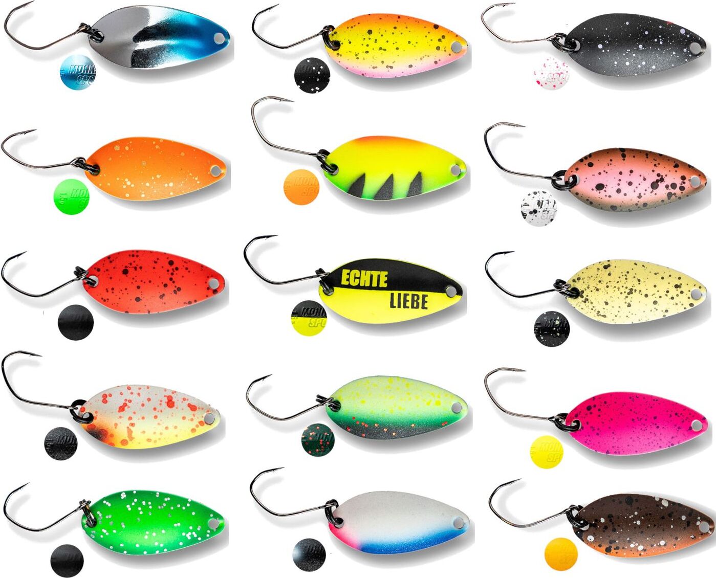 Monkey Lures Spoon El Chapo (Pinky & Stinky) MS15PS