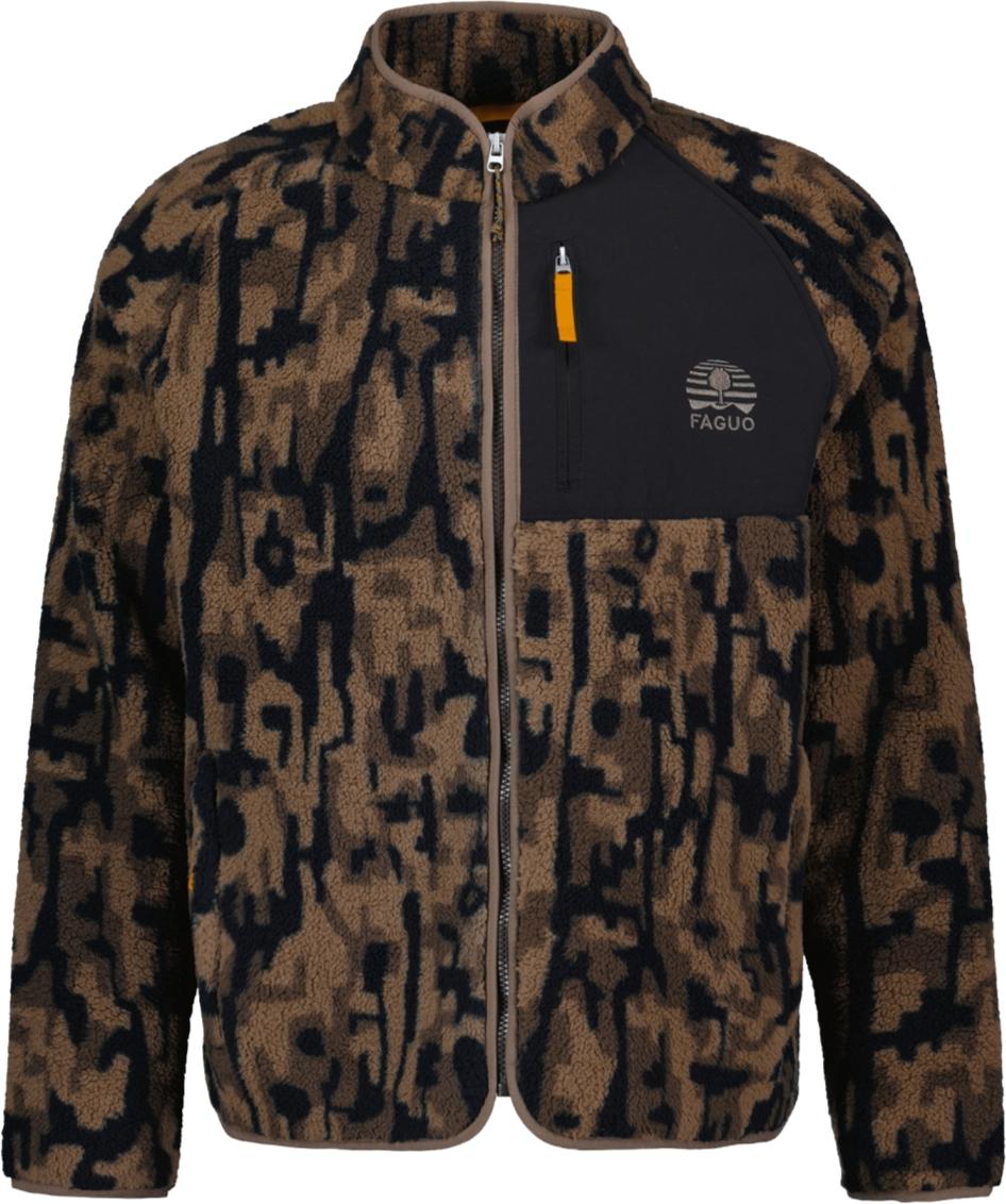 FAGUO Herren Jacke Senart Polar brown XL F25PL0906-BRO36-XL