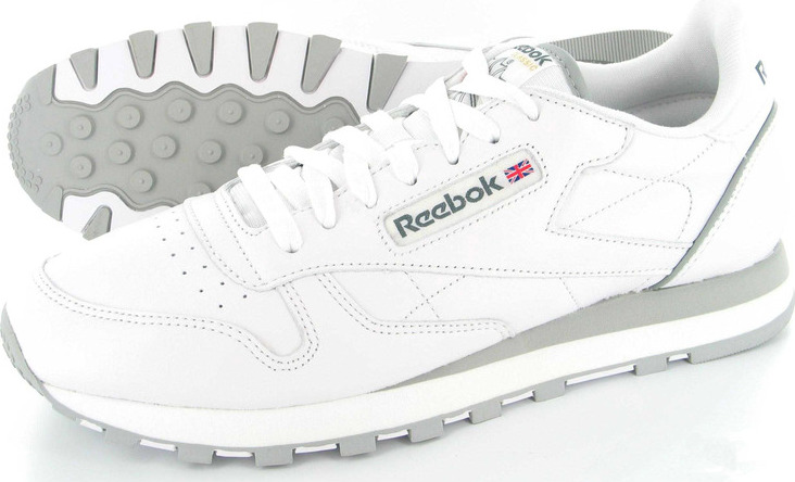 Reebok Sneaker 2214 Classic Leather Weiß, Größenauswahl:44.5