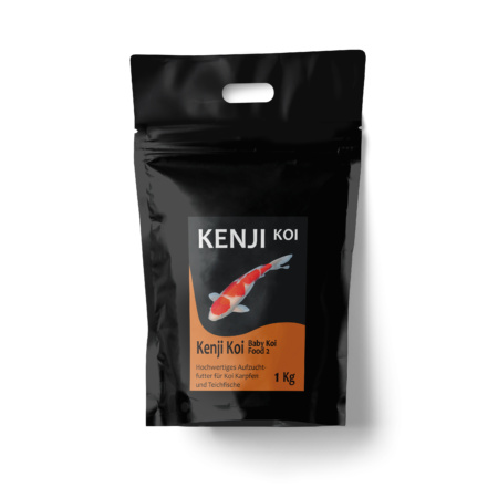 KENJI KOI Baby Food 2 – Körnung 0,8 – 1,2mm – 1kg