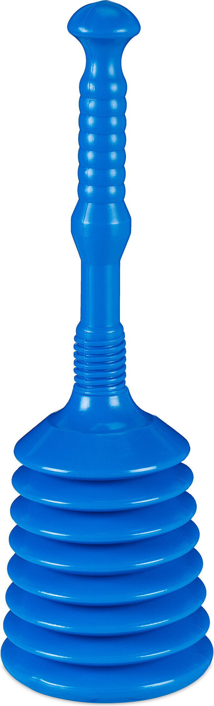 Markenlos Plopper - Abflussreiniger - 49x15,5 cm - für Toilette und Küchenabfluss - blau 10049671_0