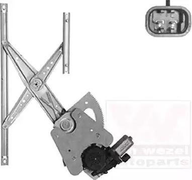 Regulátor okien s elektromotorom (1115-3146) vhodný pre Nissan
