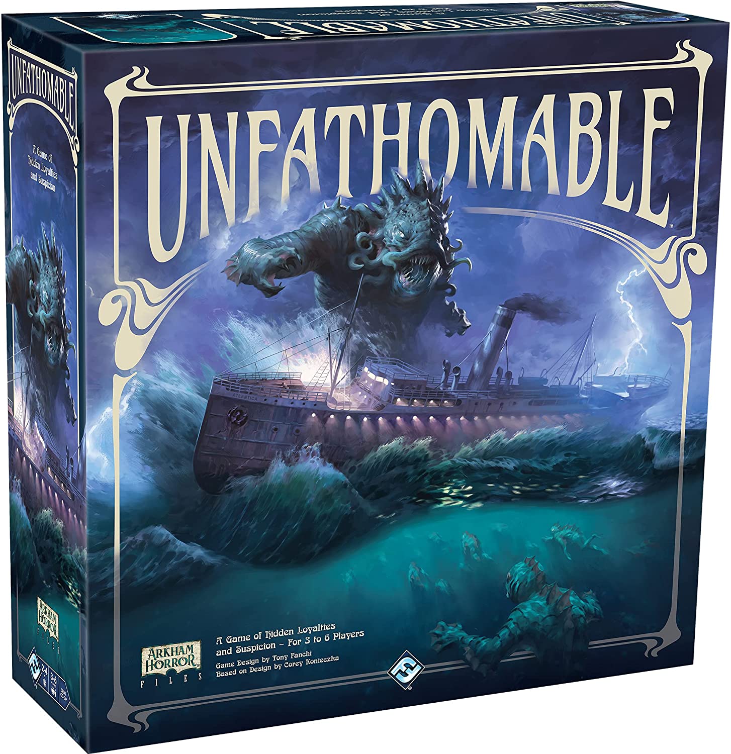 Asmodee Unfathomable, Brettspiel, 14 Jahr(e), 2 min FFGUNF01