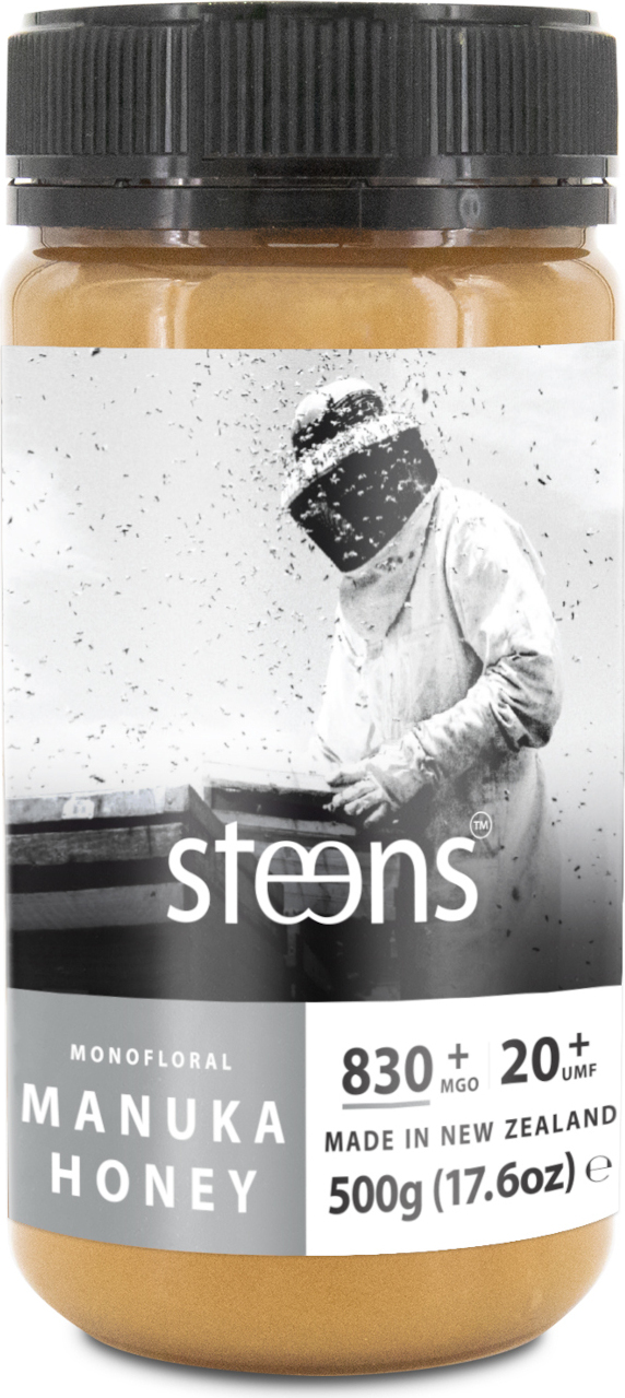 Steens Honey STEENS Manuka Honig MGO 830+ I UMF20+, 500g