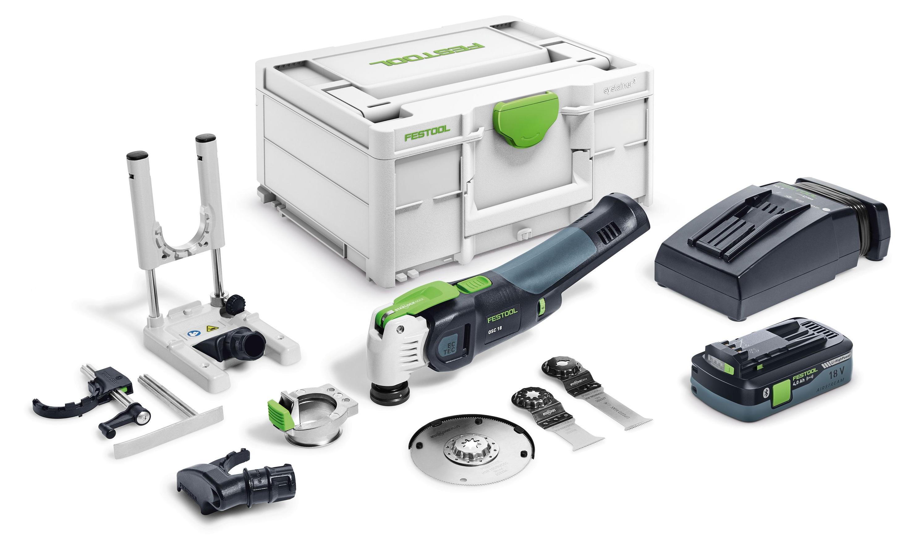 Festool Akku-Oszillierer VECTURO OSC 18 HPC 4,0 EI-Set 576593 (Oszillierer)
