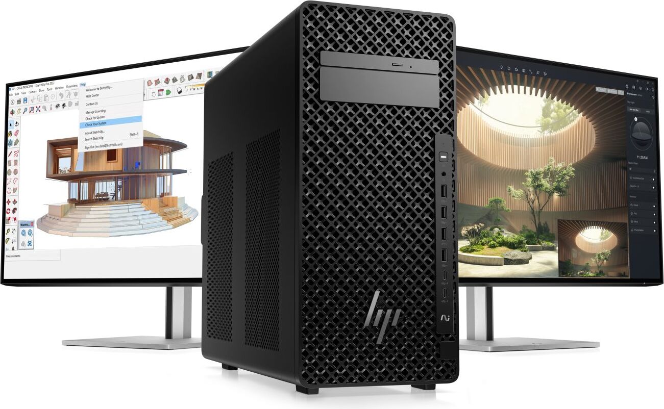 HP Z2 Tower G1i Workstation (A40MNET), PC-System, (Windows 11 Pro) A40MNET#ABD