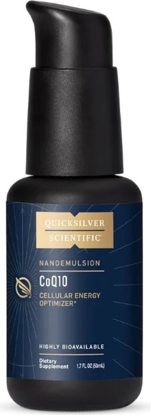 Quicksilver Scientific Quecksilber nanoemulsifiziertes CoQ10 (50 ml) 8910