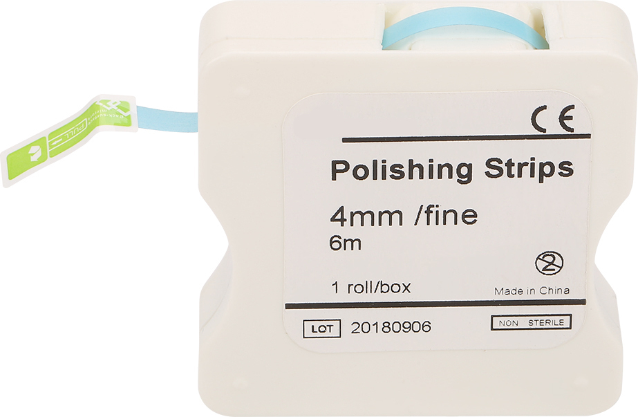 Cocosity 1Rolle 4mm Dental Polierstreifen Harz Zahn Interdental Schleifen Schleifen Zähne Werkzeug (blau)