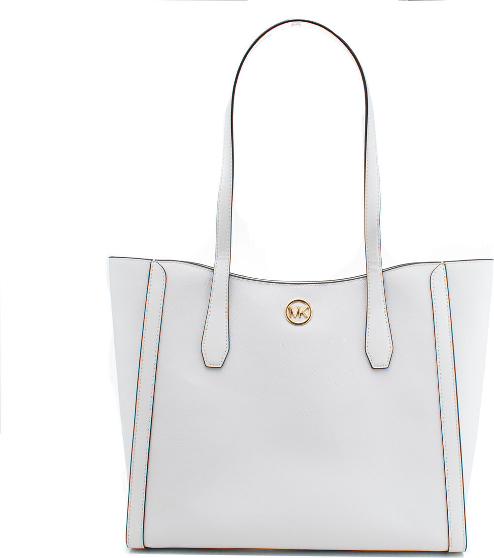Umhängetasche Michael Kors Leida Weiß 34 x 29 x 12 cm