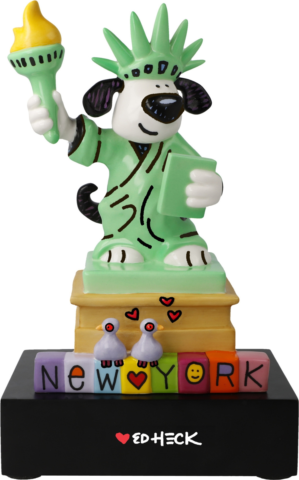 Goebel Figur When Pigs Fly - Ed Heck Pop Art Sammlerstück