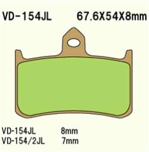 Vesrah Vd-154/2Jl Bremsbeläge