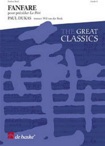 De Haske Paul Dukas Fanfare Fanfare Partitur